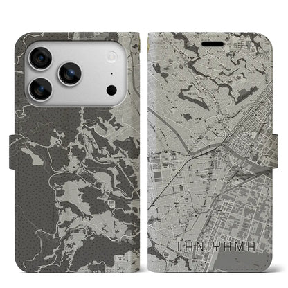 【谷山（鹿児島県）】地図柄iPhoneケース（手帳タイプ）