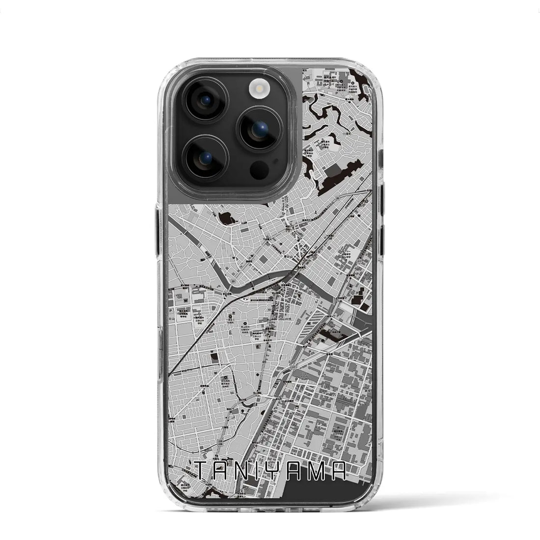 【谷山（鹿児島県）】地図柄iPhoneケース（MagSafeタイプ）