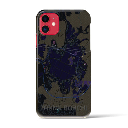 【丹那盆地（静岡県）】地図柄iPhoneケース（バックカバータイプ）