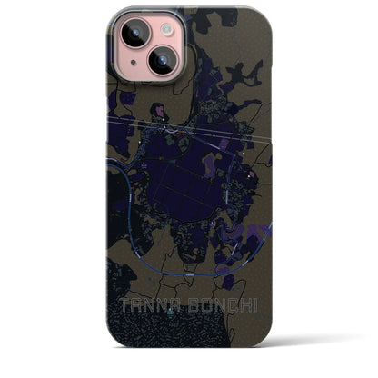 【丹那盆地（静岡県）】地図柄iPhoneケース（バックカバータイプ）