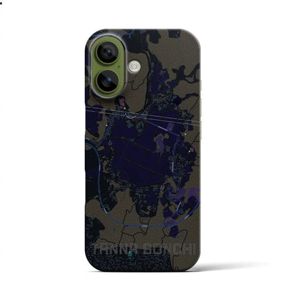 【丹那盆地（静岡県）】地図柄iPhoneケース（バックカバータイプ）