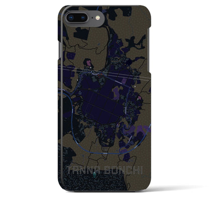 【丹那盆地（静岡県）】地図柄iPhoneケース（バックカバータイプ）