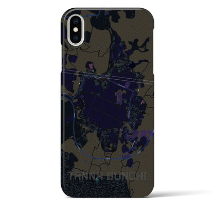 【丹那盆地（静岡県）】地図柄iPhoneケース（バックカバータイプ）