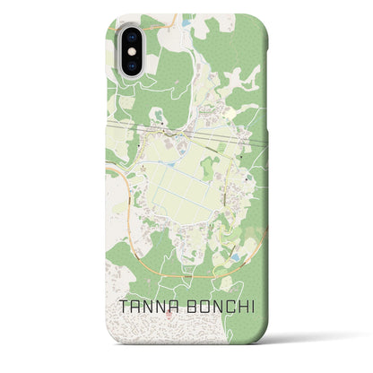 【丹那盆地（静岡県）】地図柄iPhoneケース（バックカバータイプ）