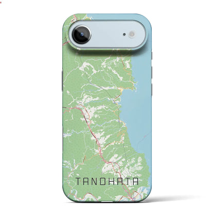 【田野畑（岩手県）】地図柄iPhoneケース（バックカバータイプ）