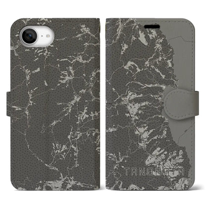 【田野畑（岩手県）】地図柄iPhoneケース（手帳タイプ）