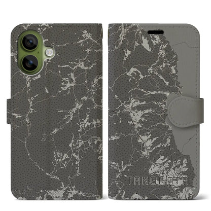 【田野畑（岩手県）】地図柄iPhoneケース（手帳タイプ）