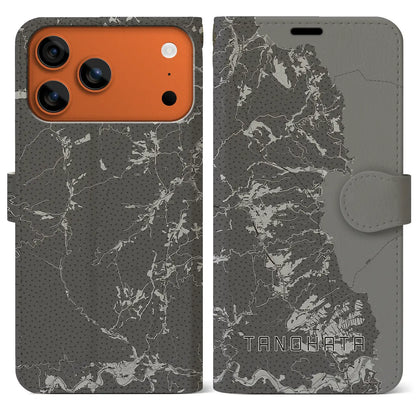 【田野畑（岩手県）】地図柄iPhoneケース（手帳タイプ）