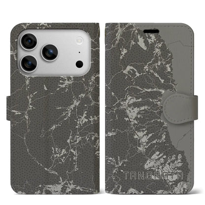 【田野畑（岩手県）】地図柄iPhoneケース（手帳タイプ）