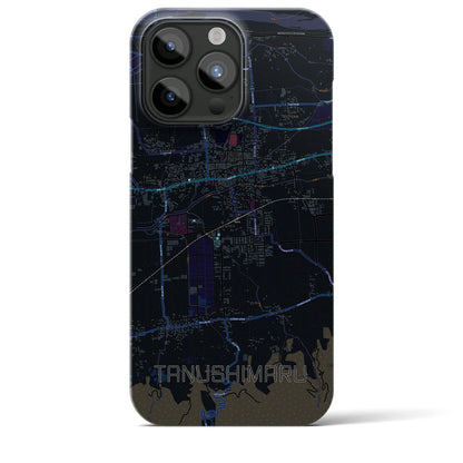 【田主丸（福岡県）】地図柄iPhoneケース（バックカバータイプ）