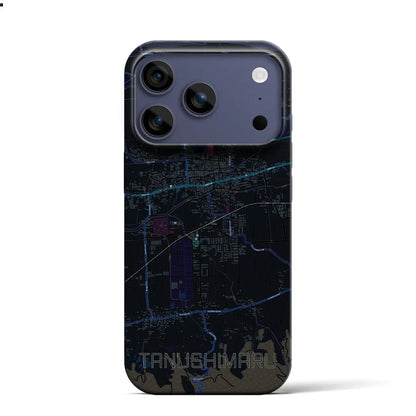 【田主丸（福岡県）】地図柄iPhoneケース（バックカバータイプ）