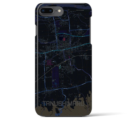 【田主丸（福岡県）】地図柄iPhoneケース（バックカバータイプ）