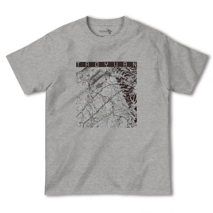 【桃園（台湾）】地図柄ヘビーウェイトTシャツ