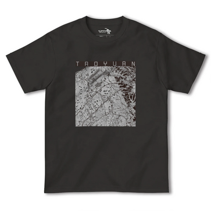 【桃園（台湾）】地図柄ヘビーウェイトTシャツ