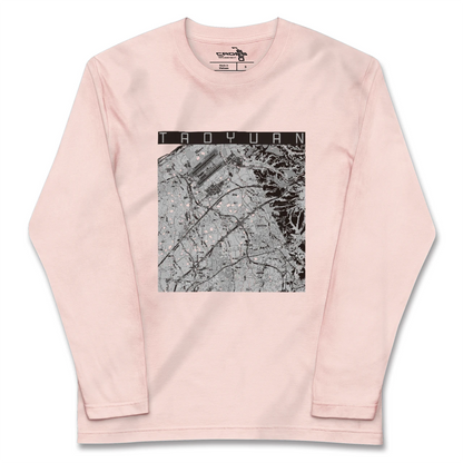 【桃園（台湾）】地図柄ロングスリーブTシャツ