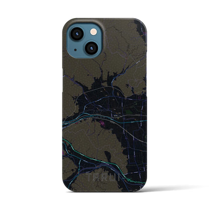 【垂井（岐阜県）】地図柄iPhoneケース（バックカバータイプ）