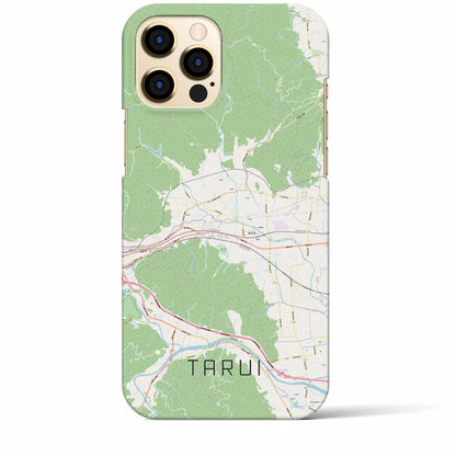 【垂井（岐阜県）】地図柄iPhoneケース（バックカバータイプ）