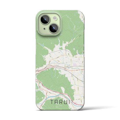 【垂井（岐阜県）】地図柄iPhoneケース（バックカバータイプ）