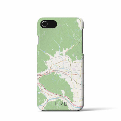 【垂井（岐阜県）】地図柄iPhoneケース（バックカバータイプ）