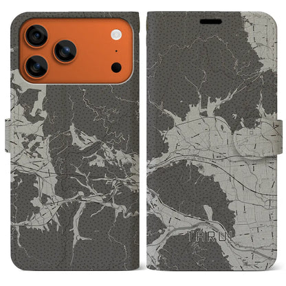 【垂井（岐阜県）】地図柄iPhoneケース（手帳タイプ）