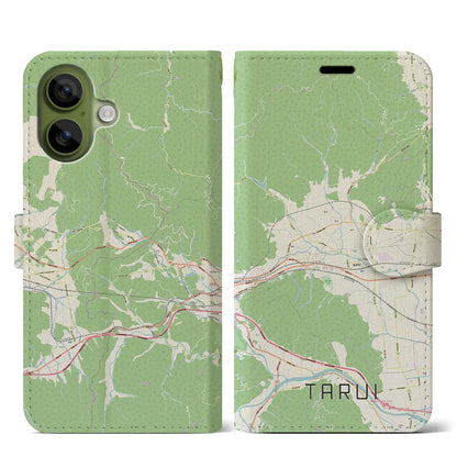 【垂井（岐阜県）】地図柄iPhoneケース（手帳タイプ）