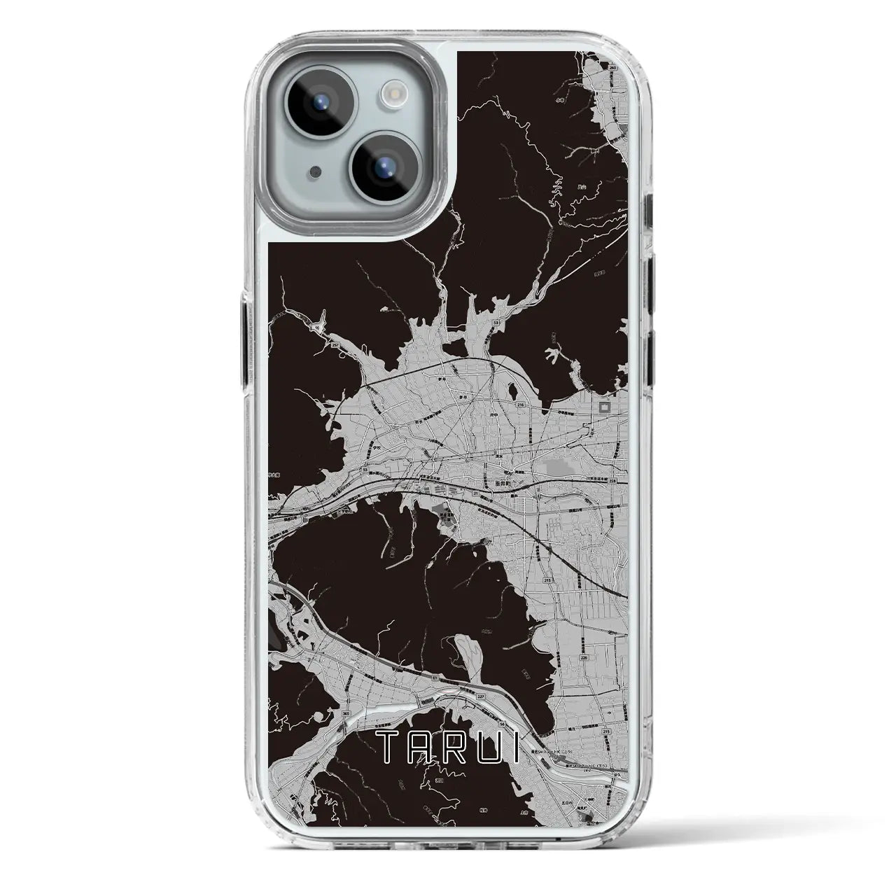 【垂井（岐阜県）】地図柄iPhoneケース（MagSafeタイプ）