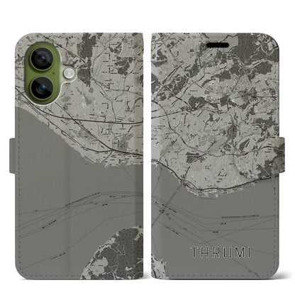 【垂水（兵庫県）】地図柄iPhoneケース（手帳タイプ）