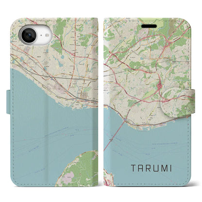 【垂水（兵庫県）】地図柄iPhoneケース（手帳タイプ）