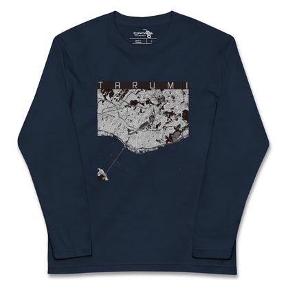 【垂水（兵庫県）】地図柄ロングスリーブTシャツ