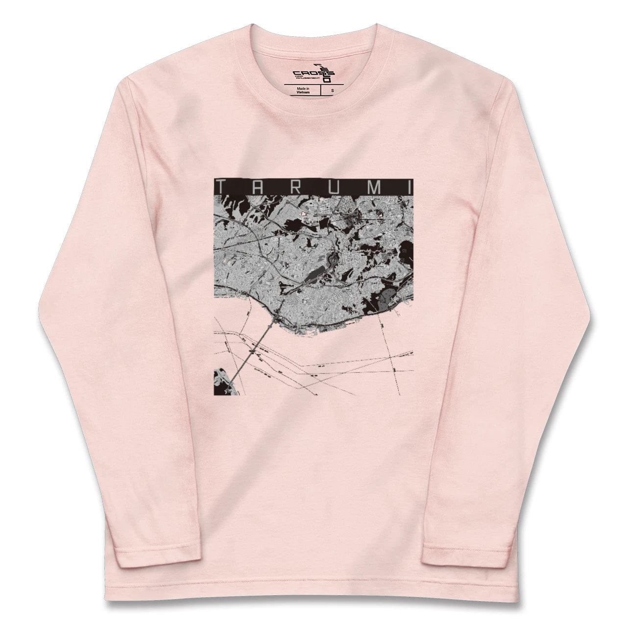 【垂水（兵庫県）】地図柄ロングスリーブTシャツ