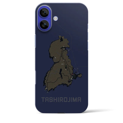 【田代島（宮城県）】地図柄iPhoneケース（バックカバータイプ）