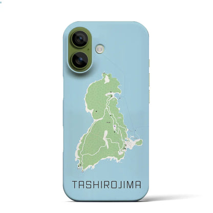 【田代島（宮城県）】地図柄iPhoneケース（バックカバータイプ）