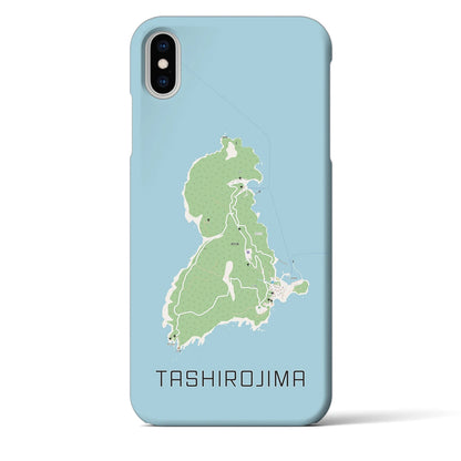【田代島（宮城県）】地図柄iPhoneケース（バックカバータイプ）