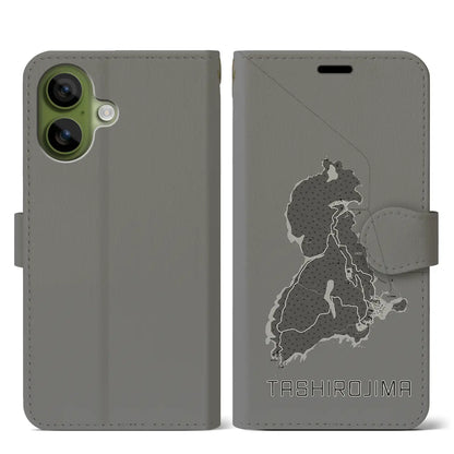 【田代島（宮城県）】地図柄iPhoneケース（手帳タイプ）