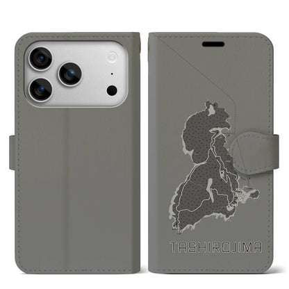 【田代島（宮城県）】地図柄iPhoneケース（手帳タイプ）