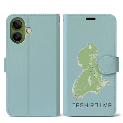 【田代島（宮城県）】地図柄iPhoneケース（手帳タイプ）