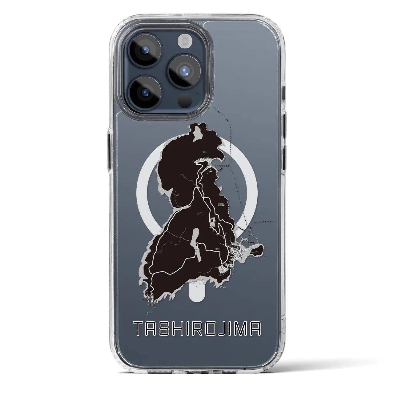 【田代島（宮城県）】地図柄iPhoneケース（MagSafeタイプ）