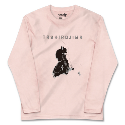 【田代島（宮城県）】地図柄ロングスリーブTシャツ