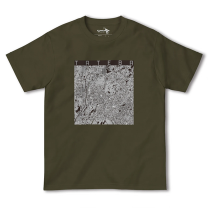 【立場（神奈川県）】地図柄ヘビーウェイトTシャツ