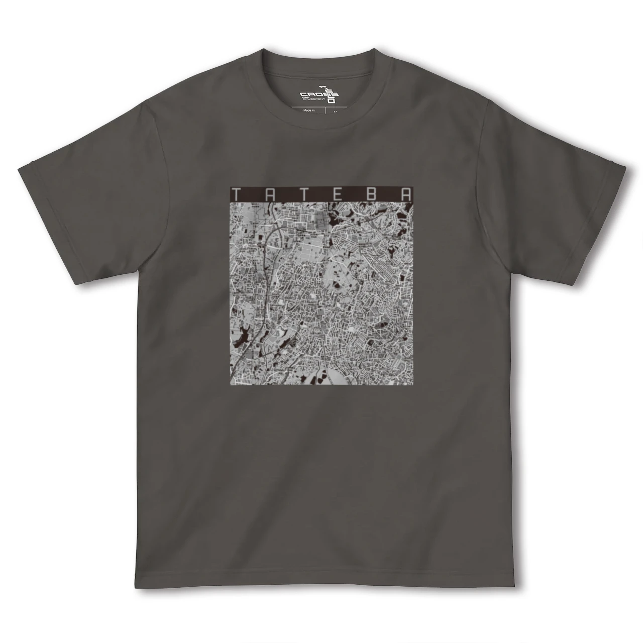 【立場（神奈川県）】地図柄ヘビーウェイトTシャツ