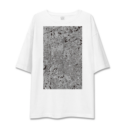 【立場（神奈川県）】地図柄ビッグシルエットTシャツ