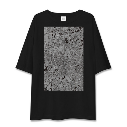 【立場（神奈川県）】地図柄ビッグシルエットTシャツ