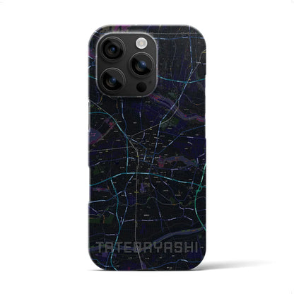 【館林（群馬県）】地図柄iPhoneケース（バックカバータイプ）