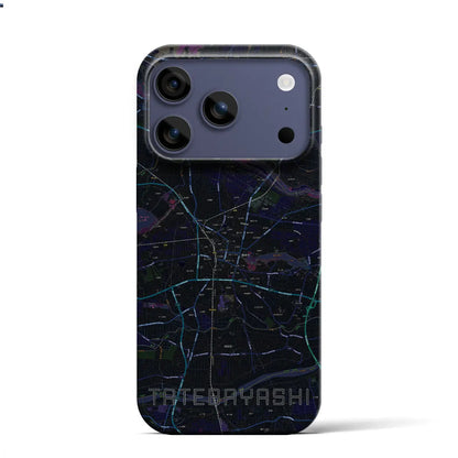 【館林（群馬県）】地図柄iPhoneケース（バックカバータイプ）