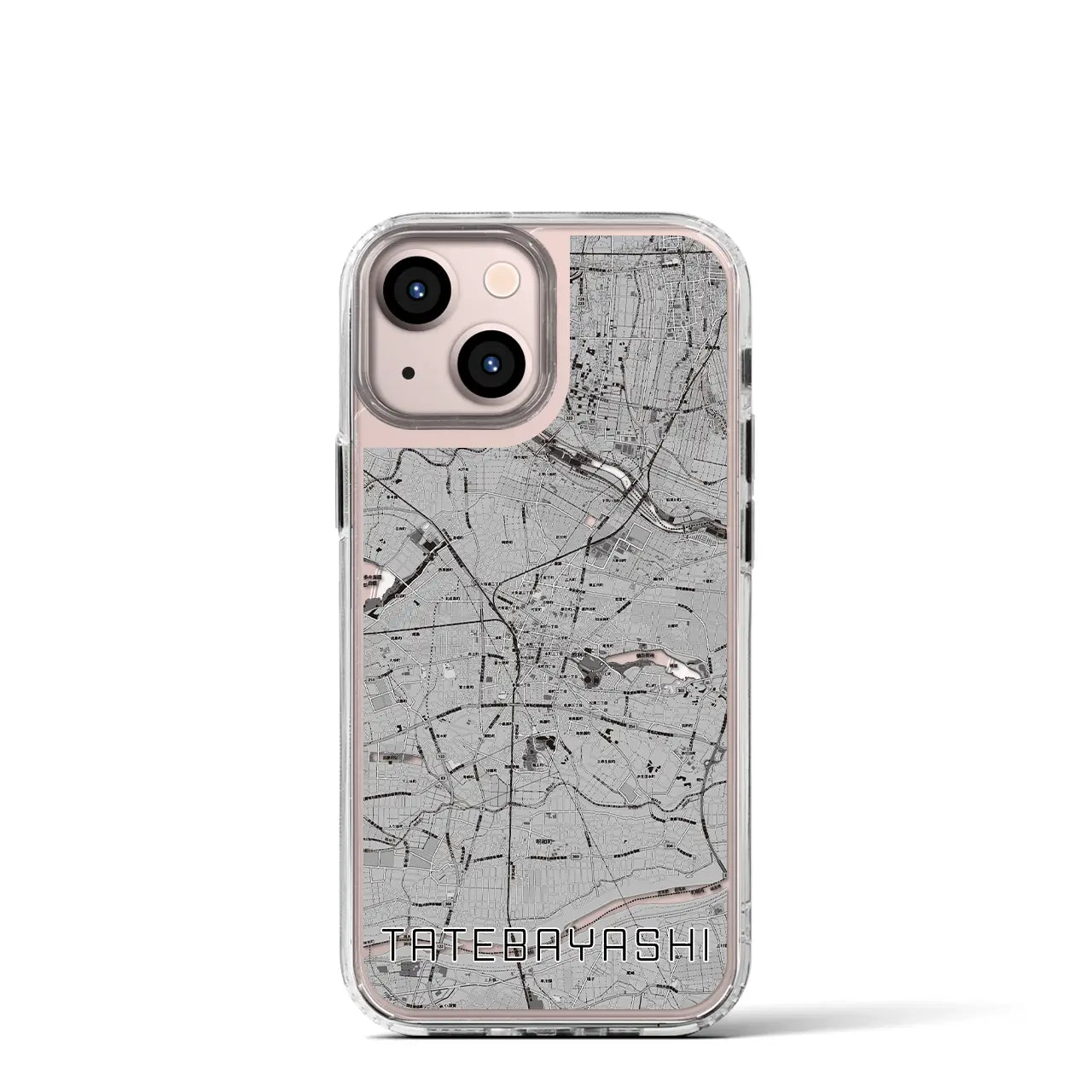 【館林（群馬県）】地図柄iPhoneケース（MagSafeタイプ）