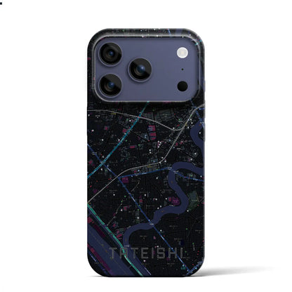 【立石（東京都）】地図柄iPhoneケース（バックカバータイプ）