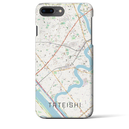 【立石（東京都）】地図柄iPhoneケース（バックカバータイプ）