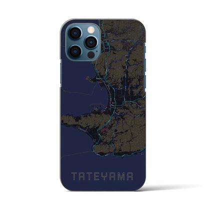 【館山2（千葉県）】地図柄iPhoneケース（バックカバータイプ）