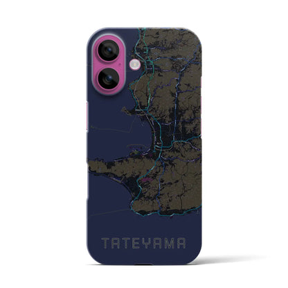 【館山2（千葉県）】地図柄iPhoneケース（バックカバータイプ）