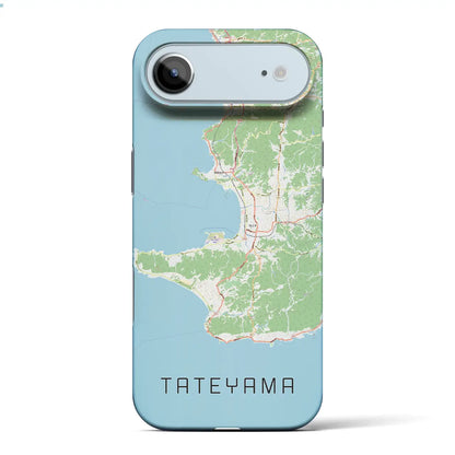 【館山2（千葉県）】地図柄iPhoneケース（バックカバータイプ）